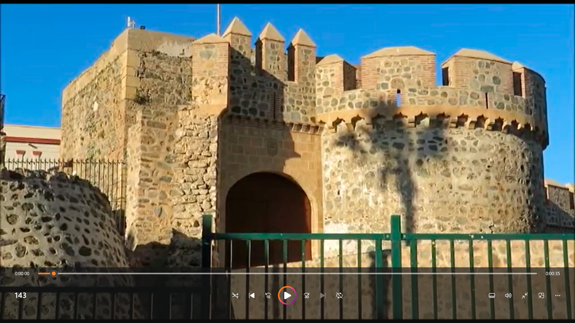“Los andalucistas terminaremos las obras del foso del Castillo, 12 años paralizadas”, indica CA. 