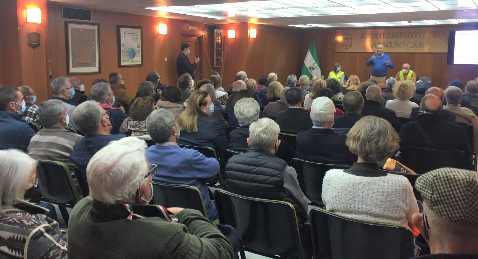 Asamblea informativa sobre el agua, organizada por Convergencia Andaluza